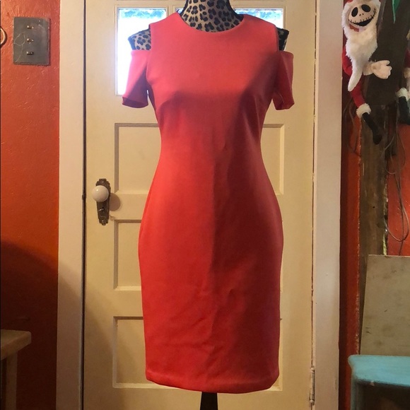 Coral dress - Picture 1 of 6